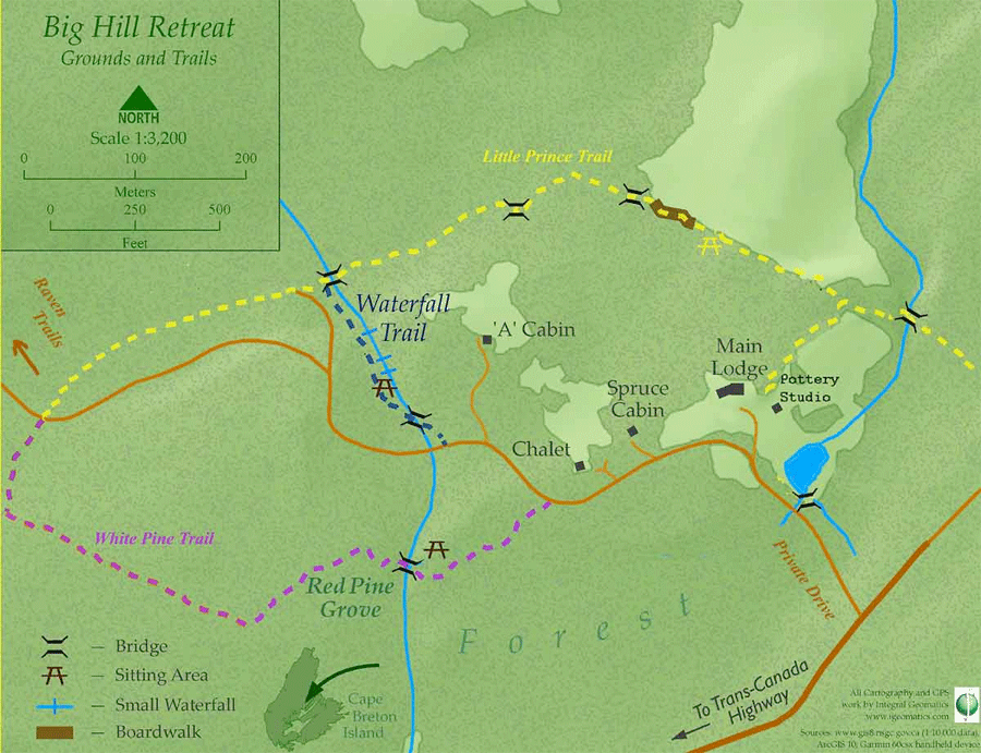 Walking Trails Map